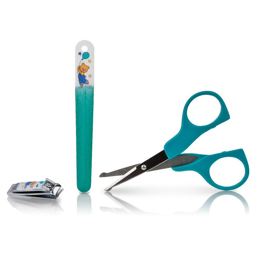 Σετ Περιποίησης Νυχιών Με Ψαλιδάκι, Νυχοκόπτη Και Λίμα Για Βρέφη 