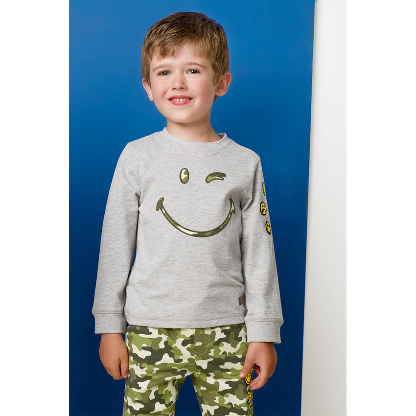 Πυτζάμα ζέρσεϊ με στρατιωτικό μοτίβο και μπάλωμα &copy;Smiley 