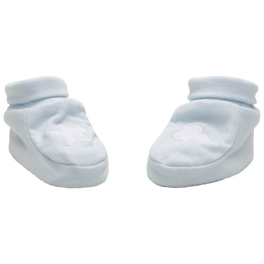 παντοφλάκια από ζέρσεϊ με κεντημένα μοτίβα 