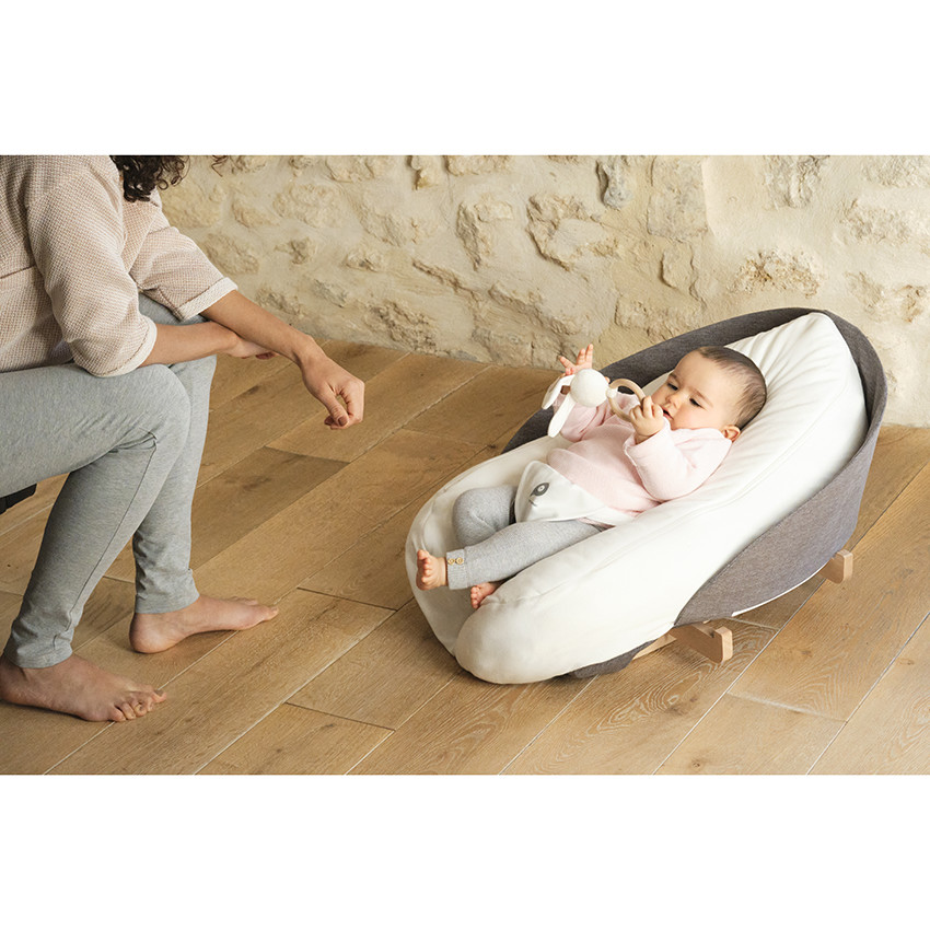 4-en-1 Babymum Transat/Pouf/Coussin d'allaitement et de maternité 