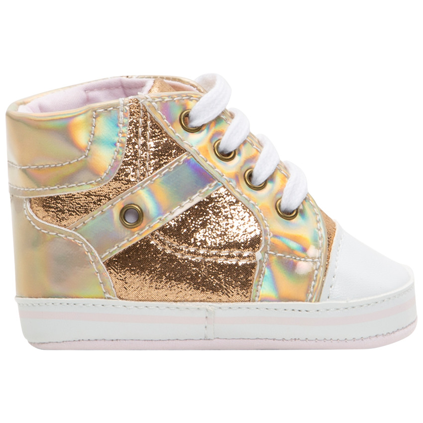 Μαλακά μποτάκια με γκλίτερ και ιριδίζουσες φάσες 