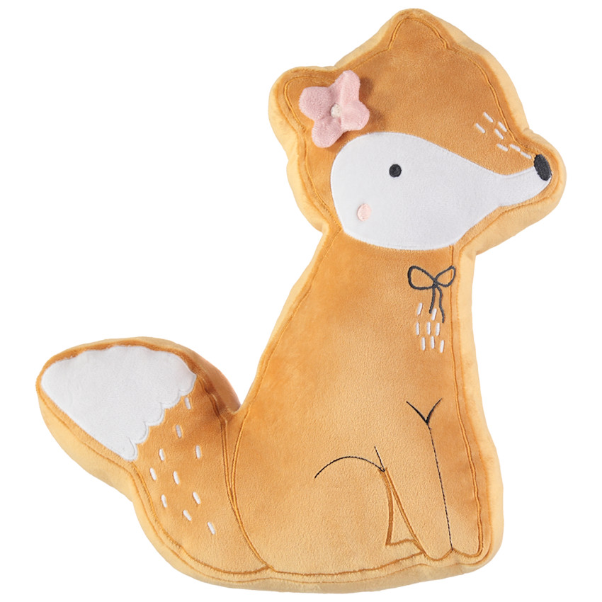 Βελουτέ μαξιλαράκι σε σχήμα αλεπούς  