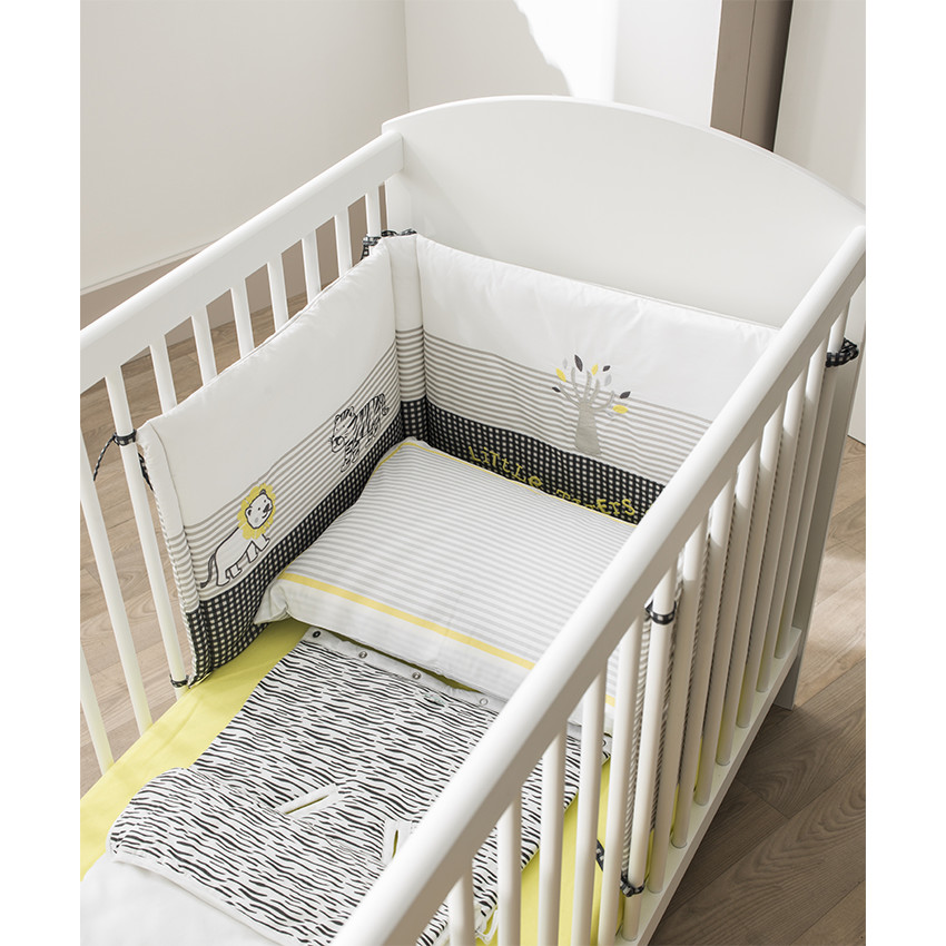 Nid d'ange en velours doublé jersey 