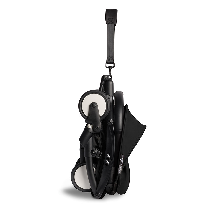 Poussette YOYO² 6+ châssis noir - Noir 