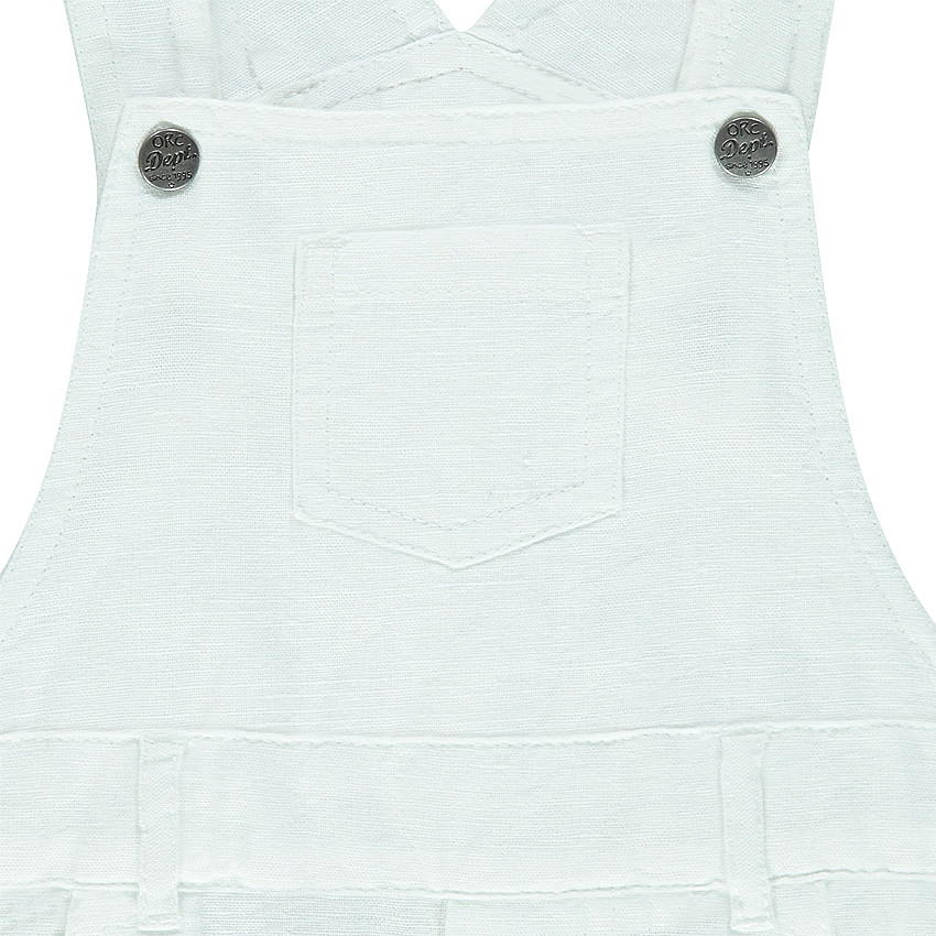 Μονόχρωμη λινή σαλοπέτα 