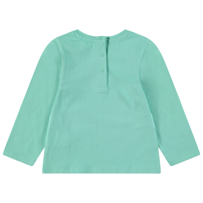 Μακρυμάνικη μπλούζα ζέρσεϊ με διακοσμητική στάμπα  