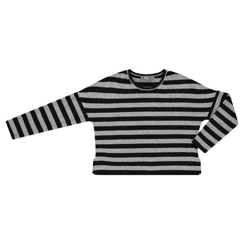 Παιδικά - Μακρυμάνικο πλεκτό ριγέ  