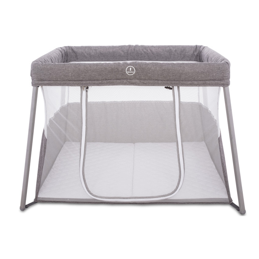 Παρκοκρέβατο easydodo gris et blanc 