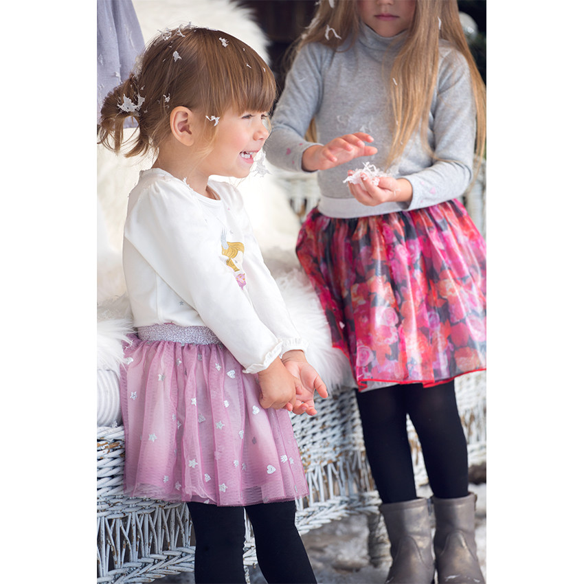 Ζιβάγκο από ζέρσεϊ και λούρεξ με τυπωμένες καρδιές 