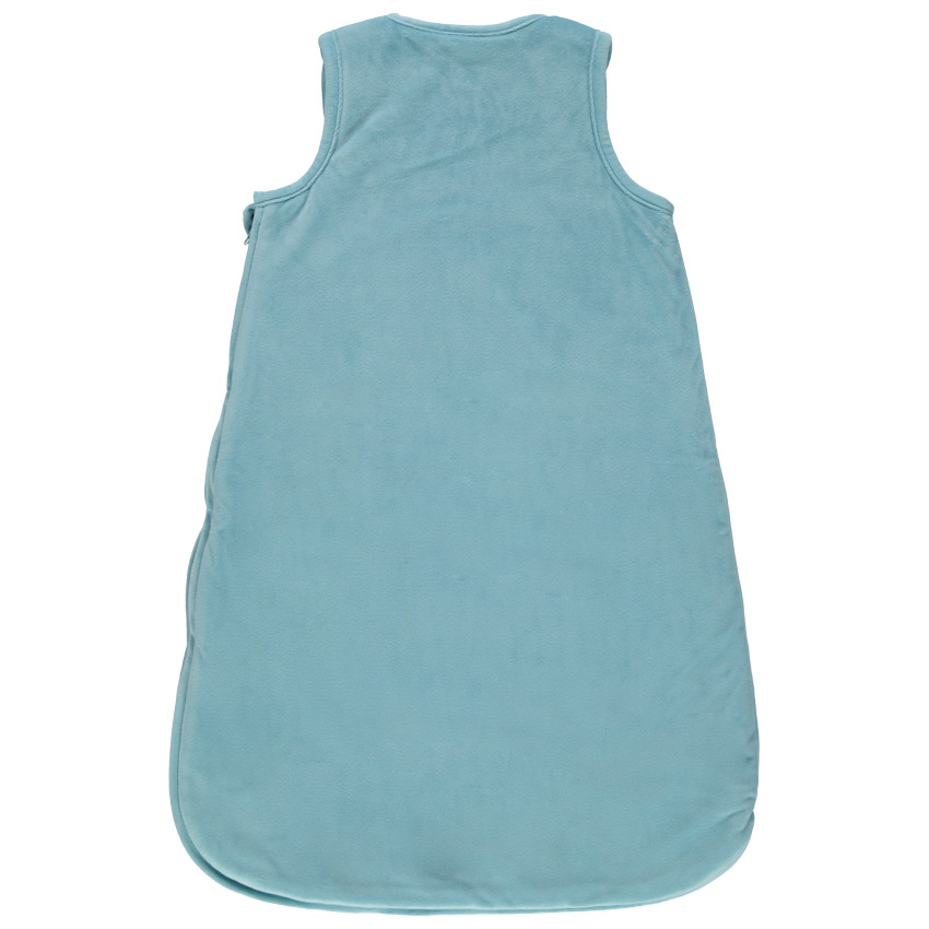 Αμάνικος βελουτέ υπνόσακος με κέντημα κουνελάκι 