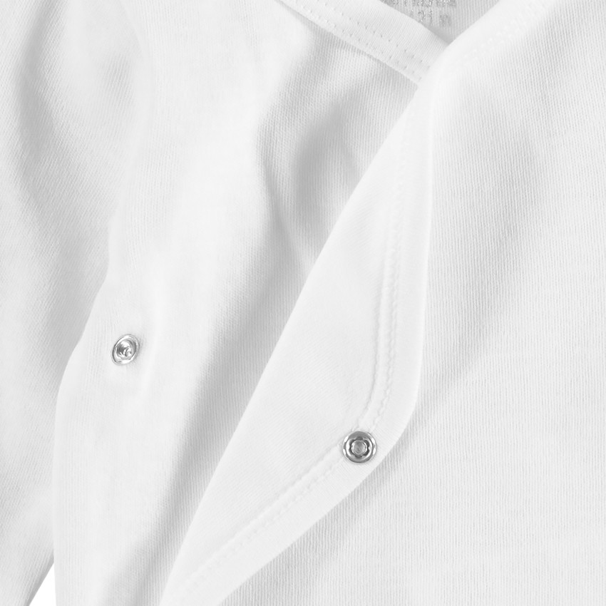 Lot de 3 bodies manches longues unis 