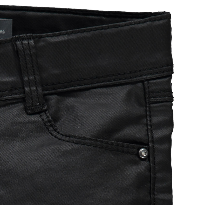 Παιδικά - Τζιν slim με κερωμένη όψη και εξωτερικές ραφές 