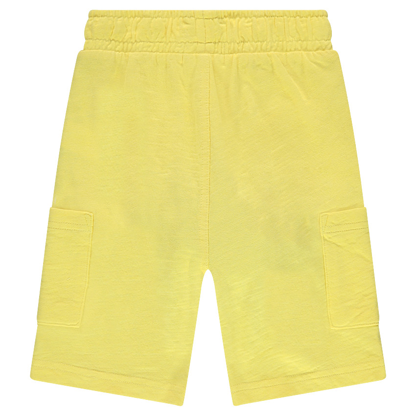 Βερμούδα από slub φανέλα με τσέπες 