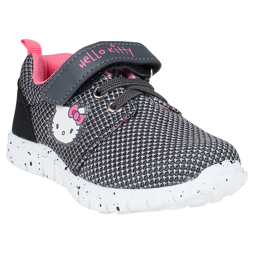 Baskets basses Hello Kitty imprimées, avec scrath et lacets élastiques 