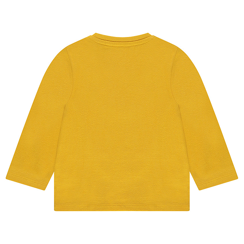 Μακρυμάνικη μπλούζα από ζέρσεϊ με τυπωμένο διακοσμητικό μοτίβο 