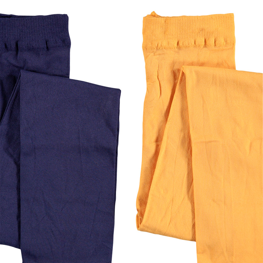 Σετ 2 λεπτά μονόχρωμα καλσόν 