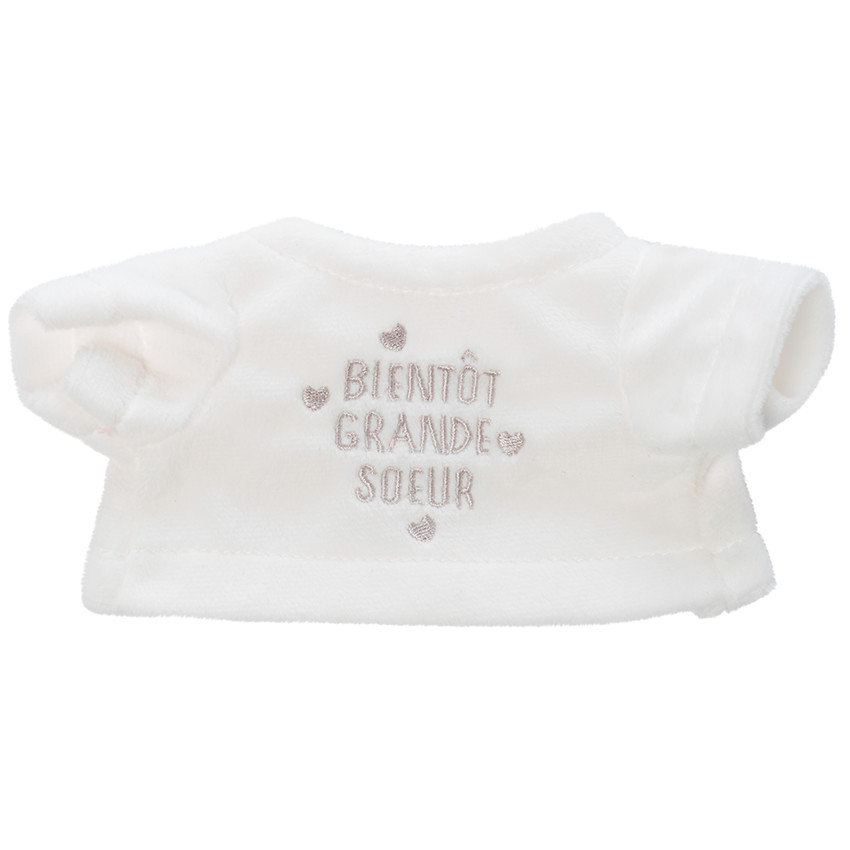 Ενδυμασία για λούτρινο ανακοίνωση γέννησης "θα γίνεις μεγάλη αδερφή" 