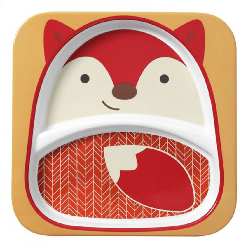  Πιατάκι Φαγητού Zoo Αλεπού 