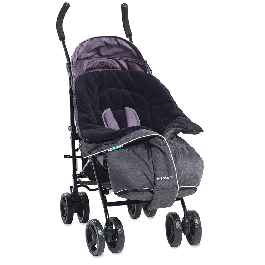 Υπνόσακος για το καρότσι Alpine - Μαύρο 