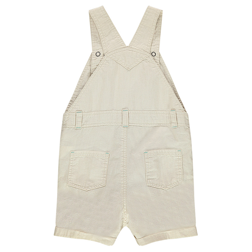 Κοντή βαμβακερή σαλοπέτα με κεντημένα γράμματα μπροστά 