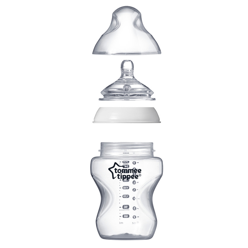 Μπιμπερό Closer to Nature 260ml - μικρή ροή 