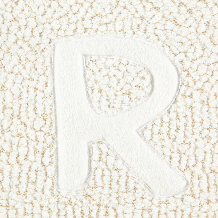 Παιδικά - Πουλόβερ σε πλέξη ποπ-κορν με απλικέ γράμμα 