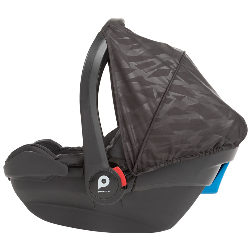 Καρότσι trio Tessa μαύρο& σαμπανί 