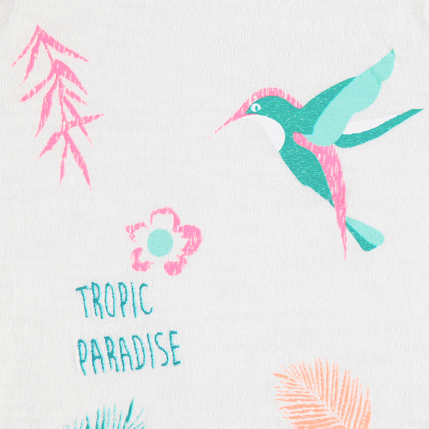 Πλεκτό με κεντημένα μοτίβα και στάμπες 