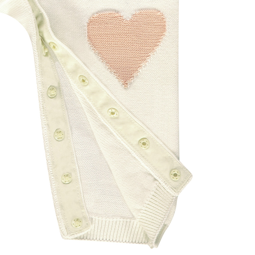 Πλεκτό ολόσωμο φορμάκι με στάμπα ©Smiley 