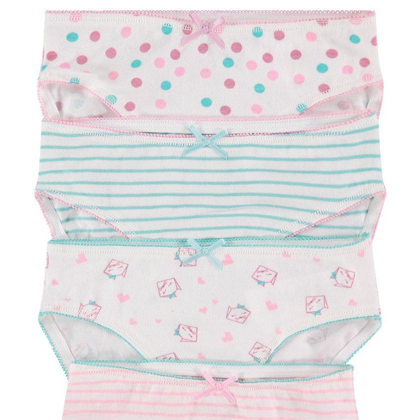 Σετ με 7 ασορτί βαμβακερά βρακάκια 