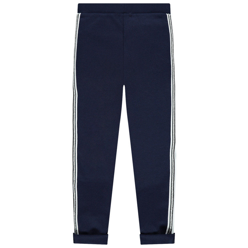 Jegging milano με bandes και τσέπες με φερμουάρ  