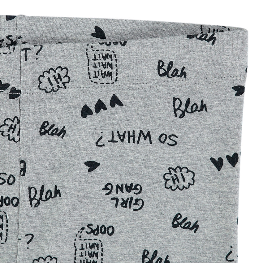 Ζέρσεϊ κολάν με εμπριμέ μοτίβο 