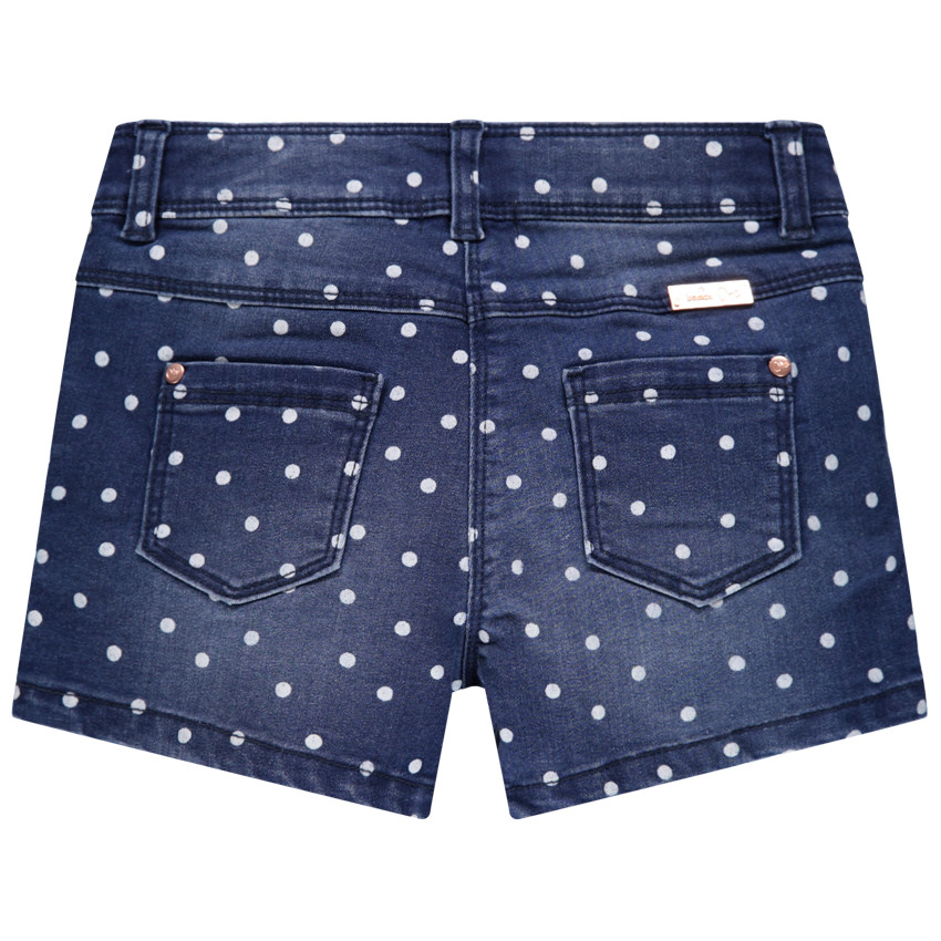 Σορτς με τζιν πουά 