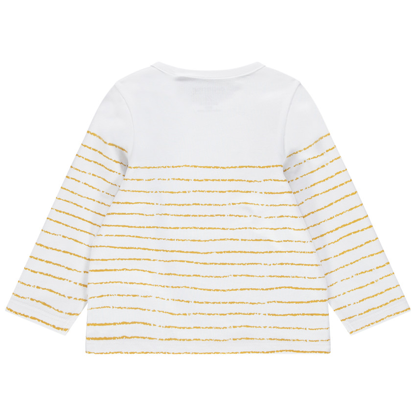 Μαρινιέρα από βιολογικό βαμβάκι με ρίγες και τυπωμένο ποδήλατο 