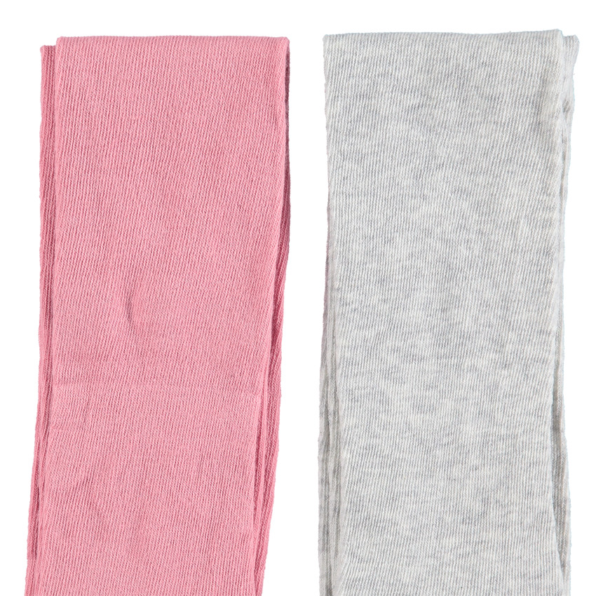 Σετ 2 μονόχρωμα χοντρά καλσόν 