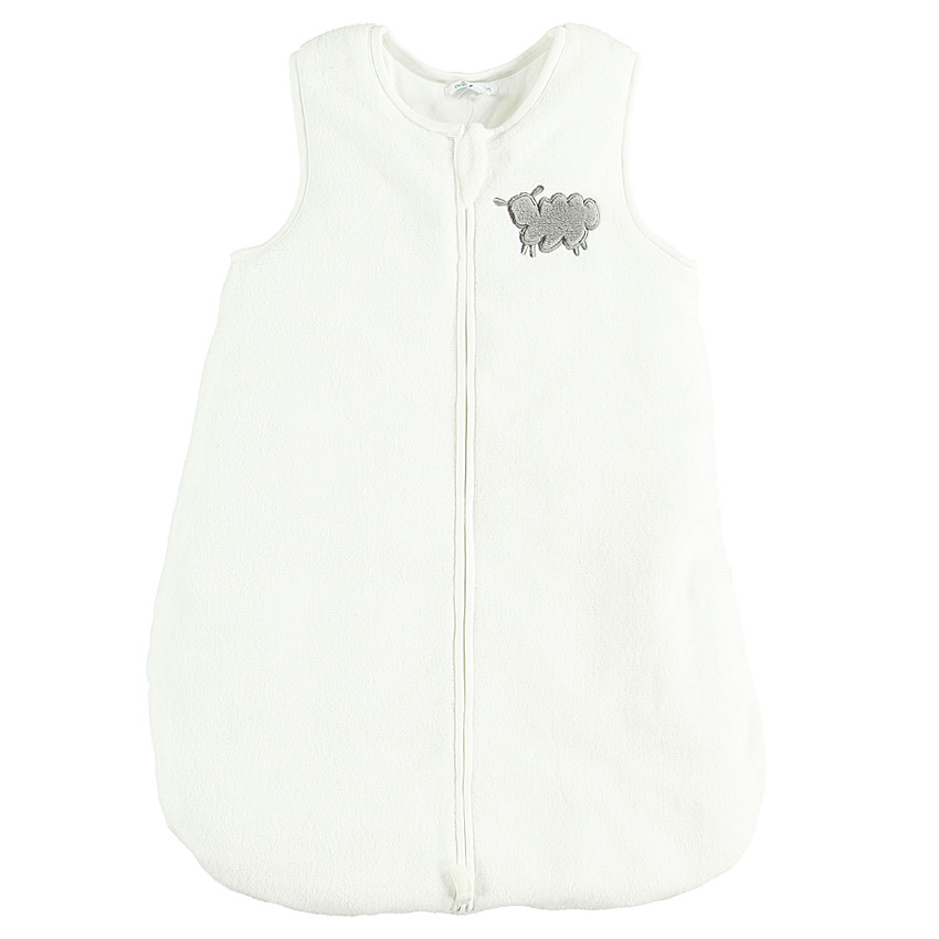 Turbulette sans manches en sherpa (du 6 au 12 mois) 