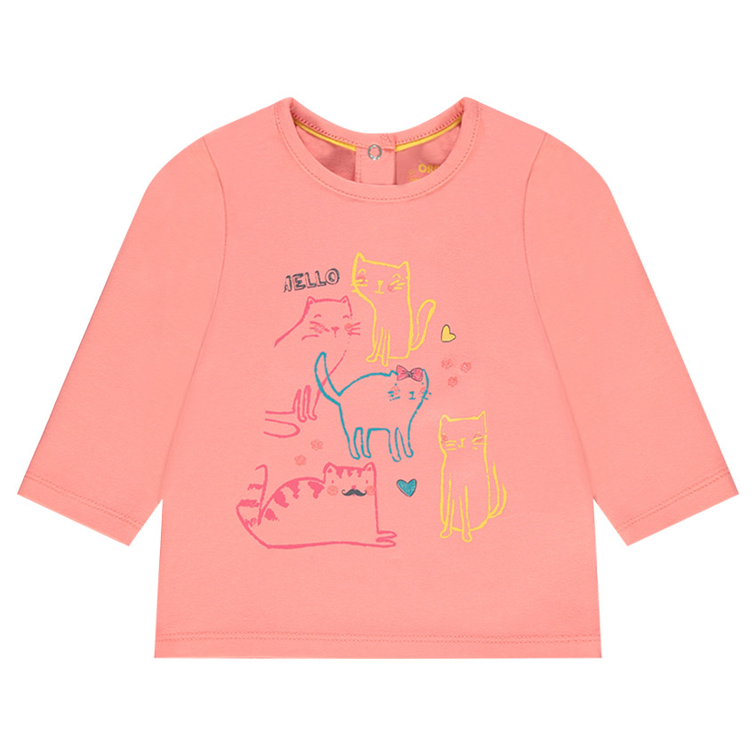 Μακρυμάνικη μπλούζα με διακοσμητικό σχέδιο 