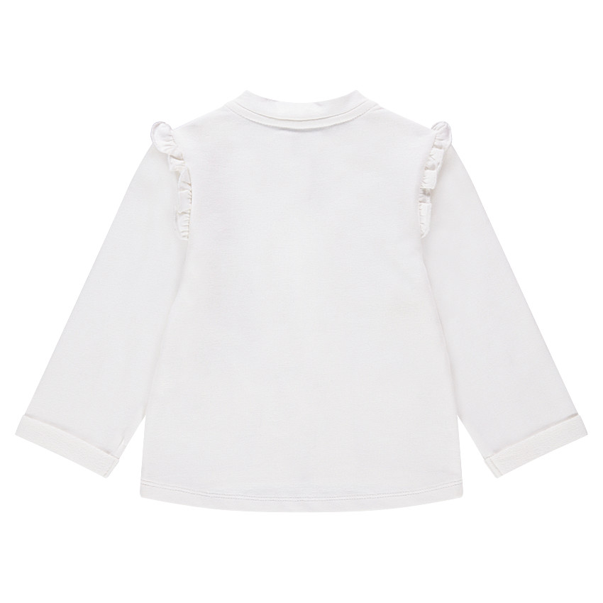 Φανελάνια ζακέτα με βολάν 