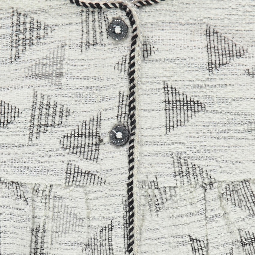 Ζακάρ ζακέτα με εμπριμέ γεωμετρικό σχέδιο 