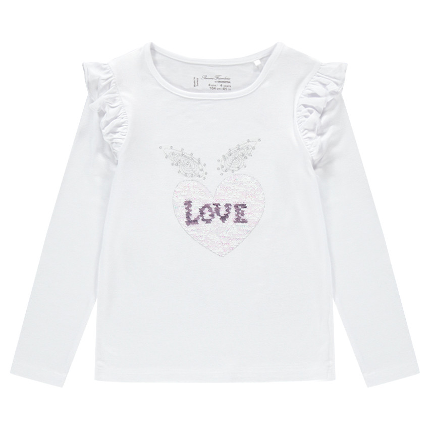 Μακρυμάνικη μπλούζα με «μαγικές» πούλιες  