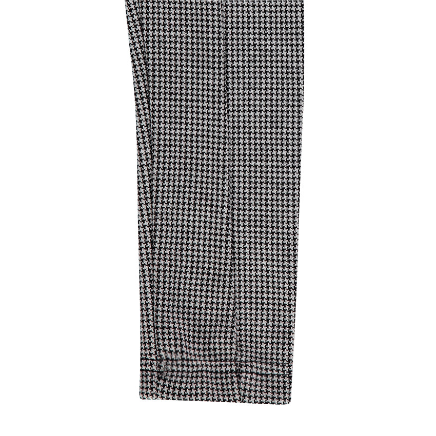 Κολάν σε ύφανση milano με μοτίβο "πιε ντε πουλ" 