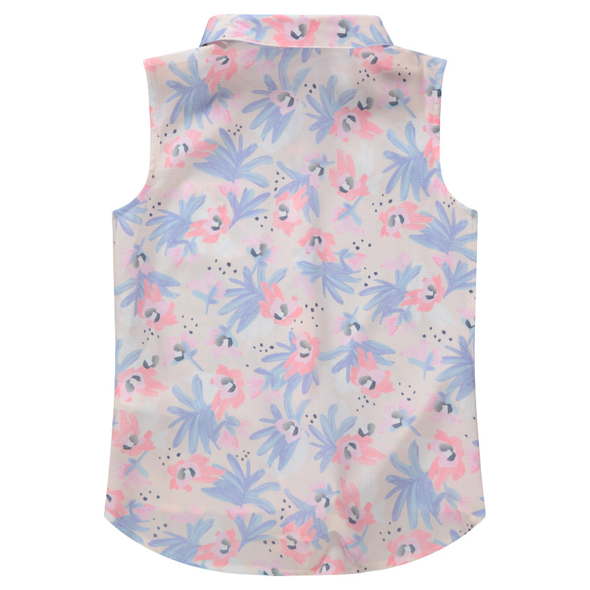 Παιδικά - Κοντομάνικο εμπριμέ πουκάμισο 