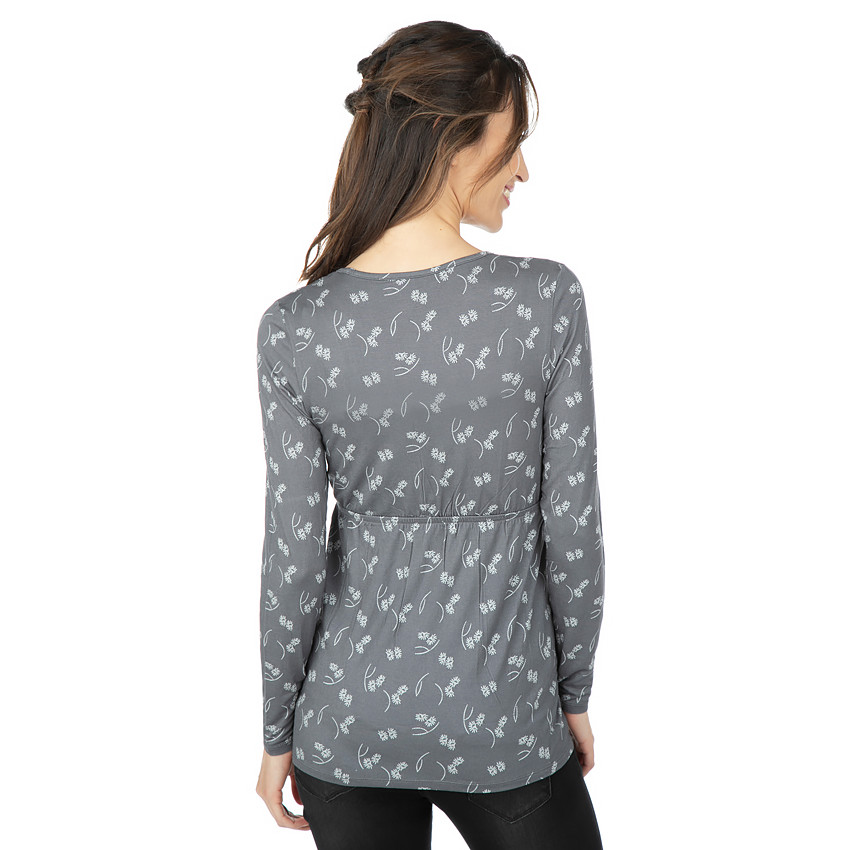 Εμπριμέ τουνίκ εγκυμοσύνης και θηλασμού 