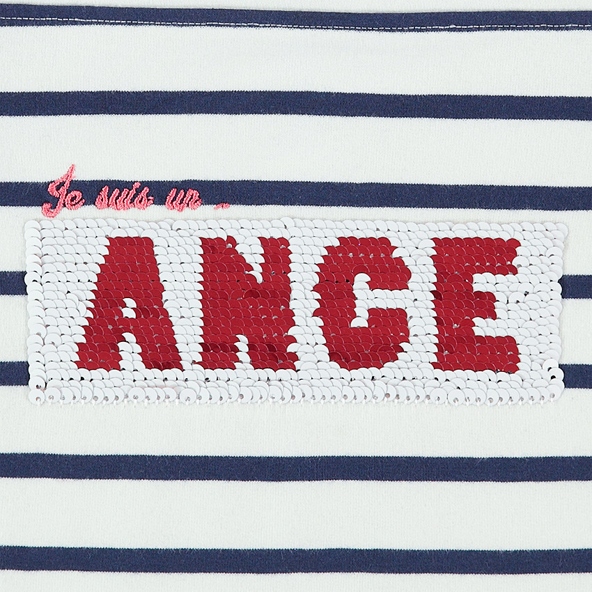 Μαρινιέρα από ελαφριά φανέλα με μήνυμα από «μαγικές» πούλιες 