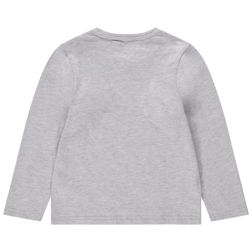 Μακρυμάνικη ζέρσεϊ μπλούζα με κεντημένο λογότυπο 