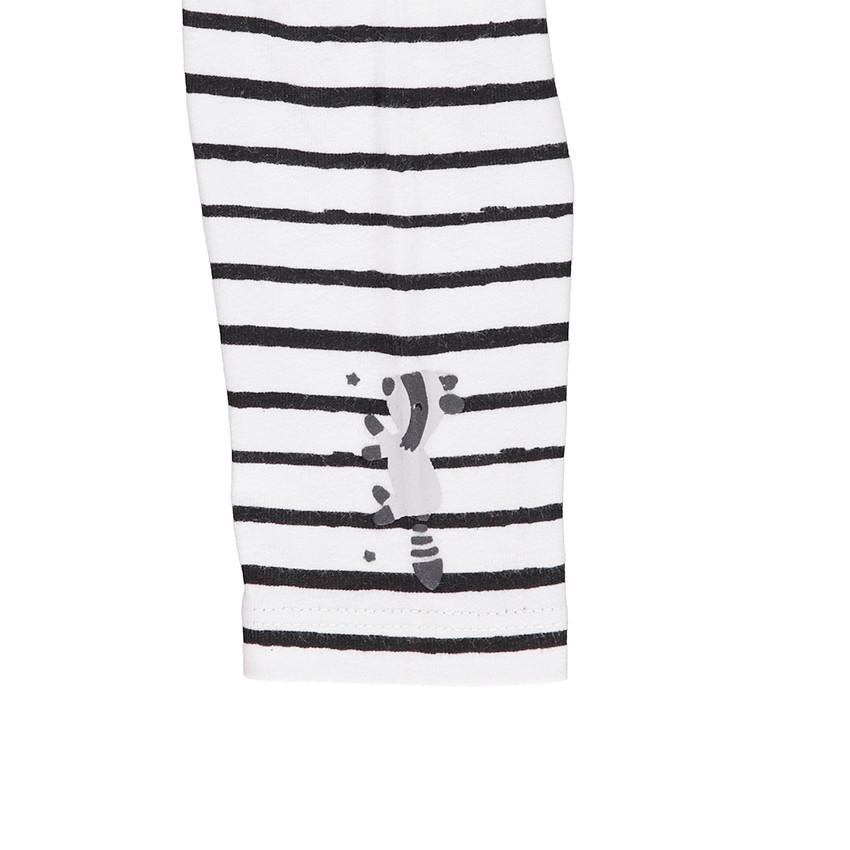 Σύνολο με μακρυμάνικο πόλο και μελανζέ σαλοπέτα με τσέπες 