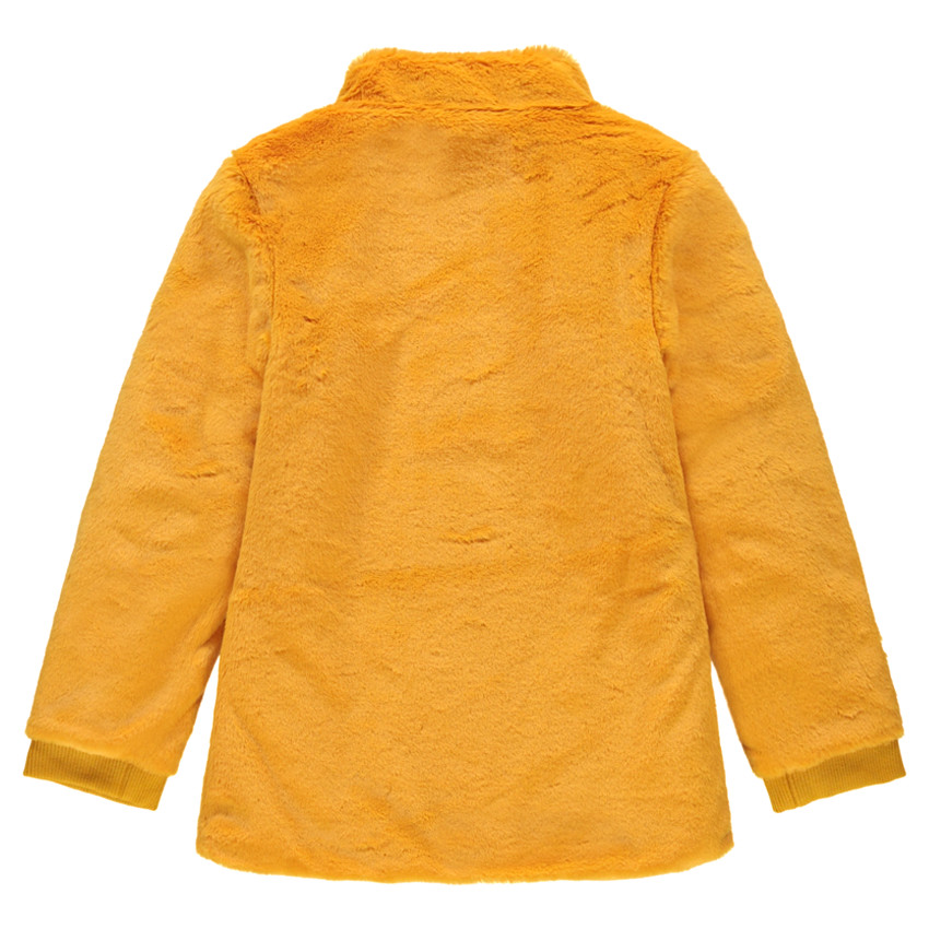 Παιδικά - Τζάκετ από συνθετικό δέρμα με σατινέ εμπριμέ επένδυση 