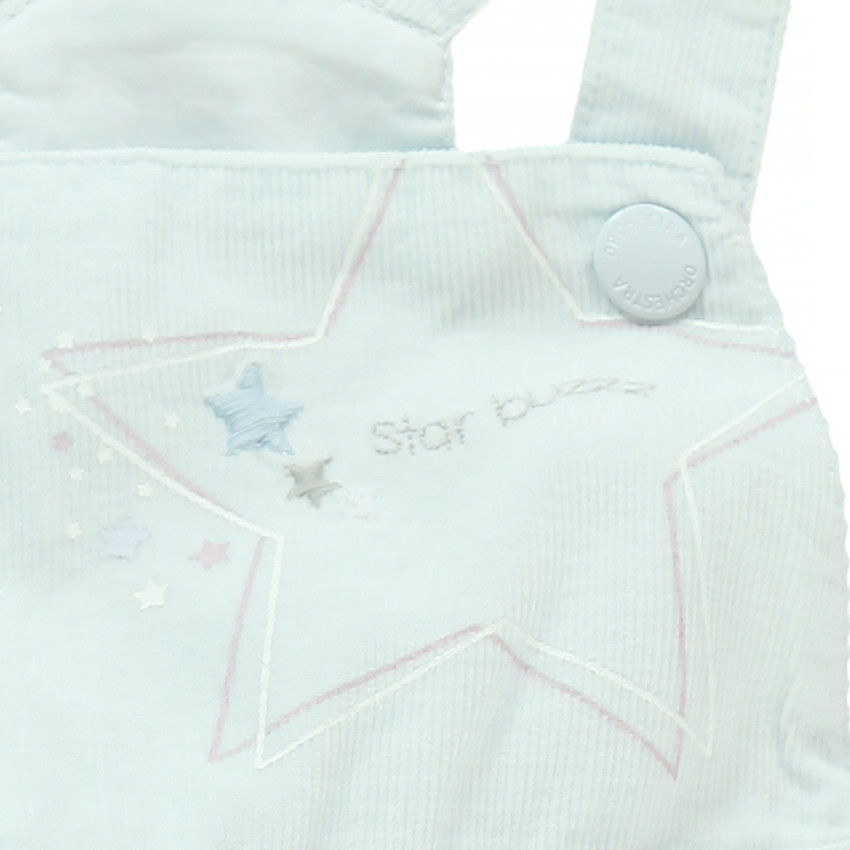  Σαλοπέτα από βελούδο κοτλέ με κεντημένο αστέρι  