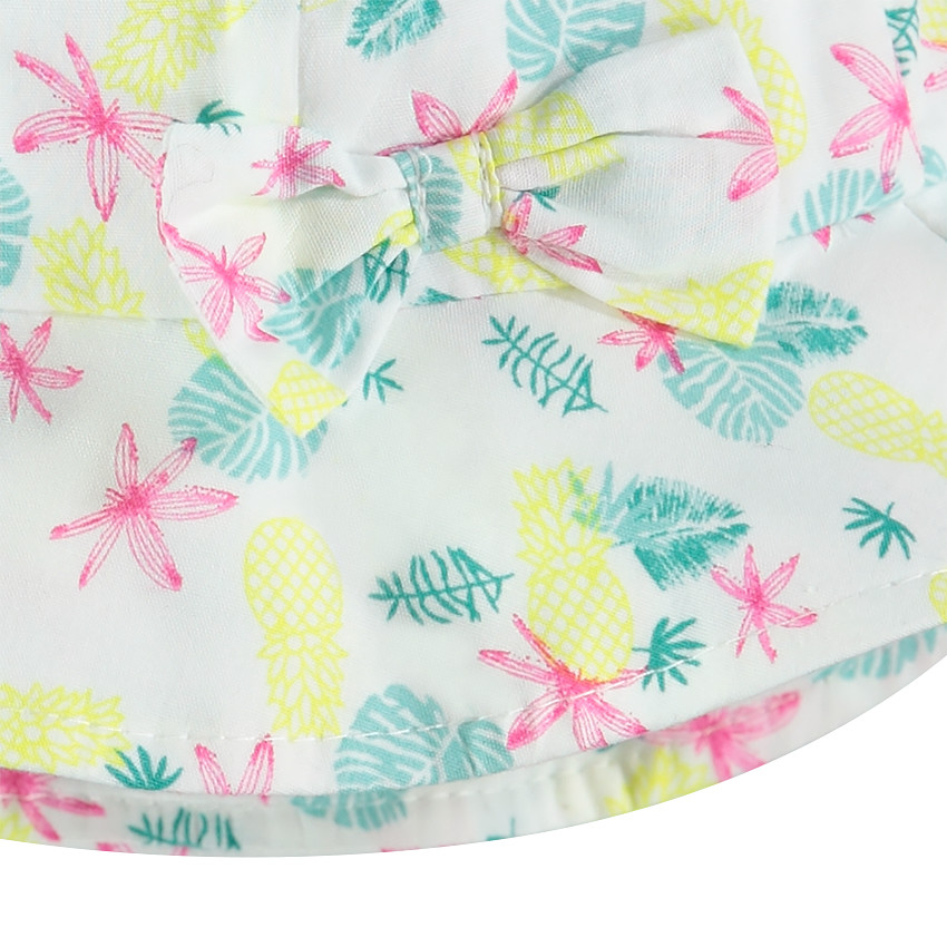 Εμπριμέ καπελάκι από βαμβακερή ποπλίνα 