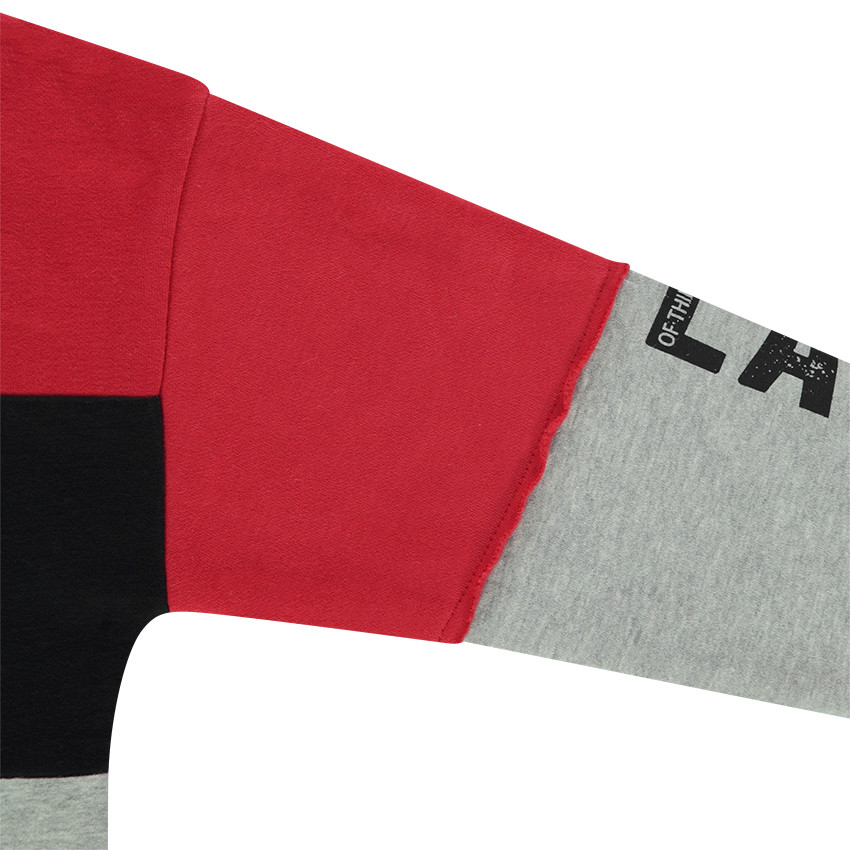 Φανελένια φόρμα με τυπωμένα κείμενα 